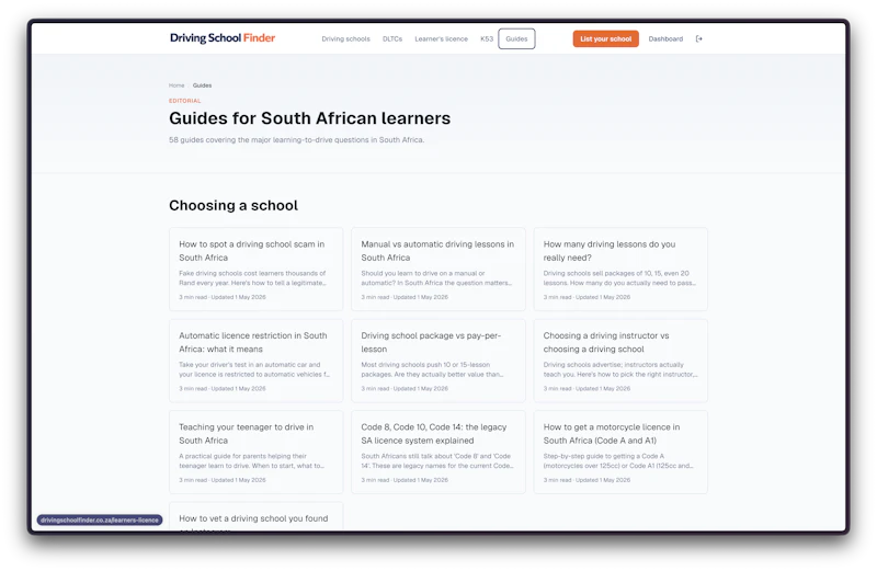 Driving School Finder screenshot 4