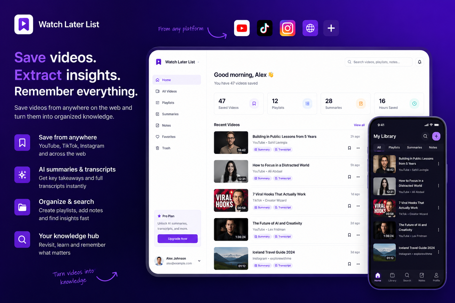 Watch Later List gallery image
