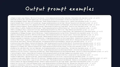 PromptMaker - manage & generate prompts gallery image