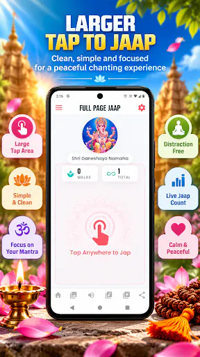 Mantra Counter: 108 Mala Jaap gallery image