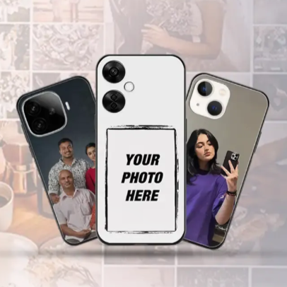 Custom Mobile Cases - Product Hunt launch logo and brand identity