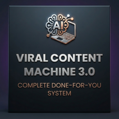 Viral Content Machine 3.0 (Done For You)