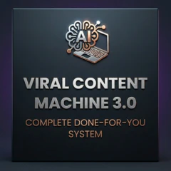 Viral Content Machine 3.0 (Done For You) logo