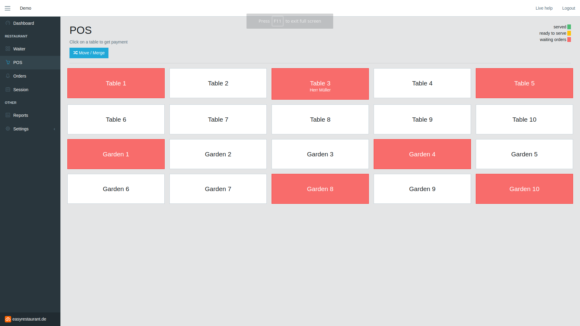 easyrestaurant.de gallery image