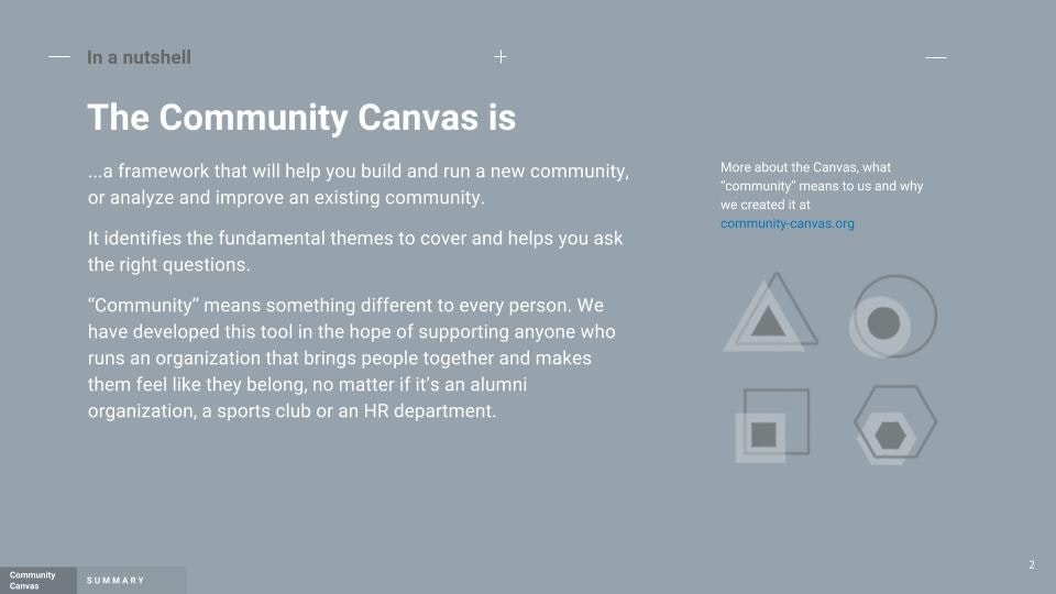 Community Canvas gallery image