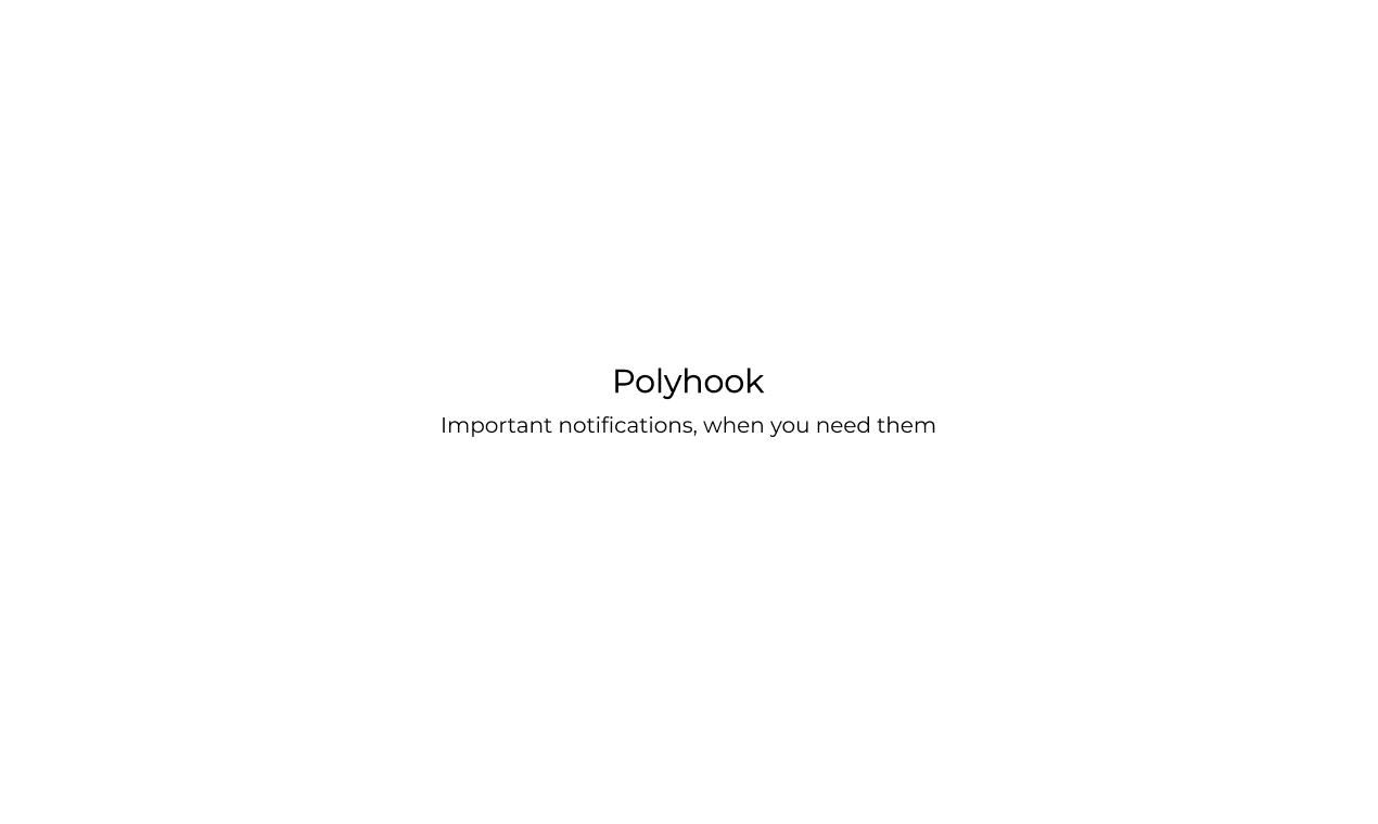 Polyhook media 1
