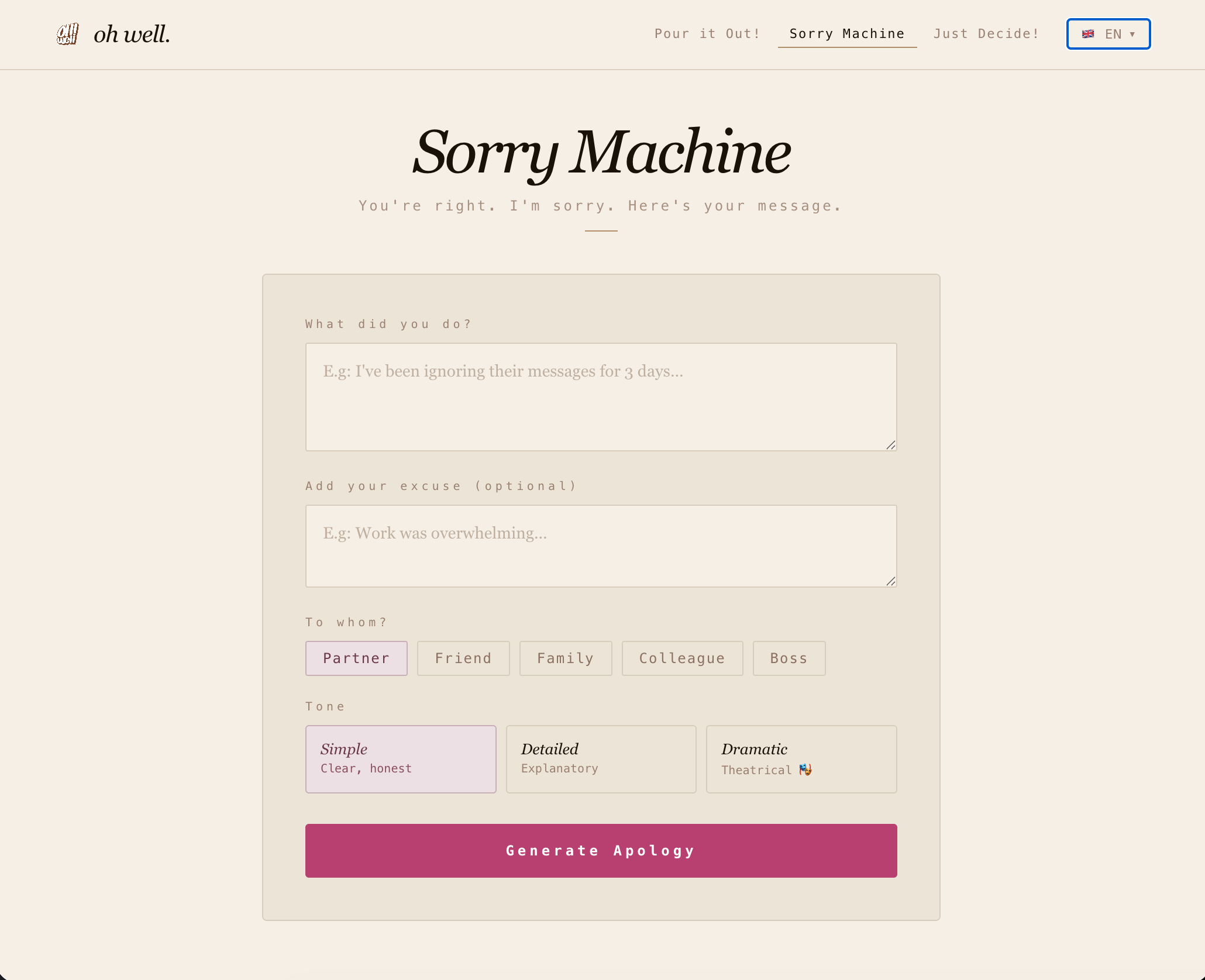 oh well. — We make life easier. gallery image