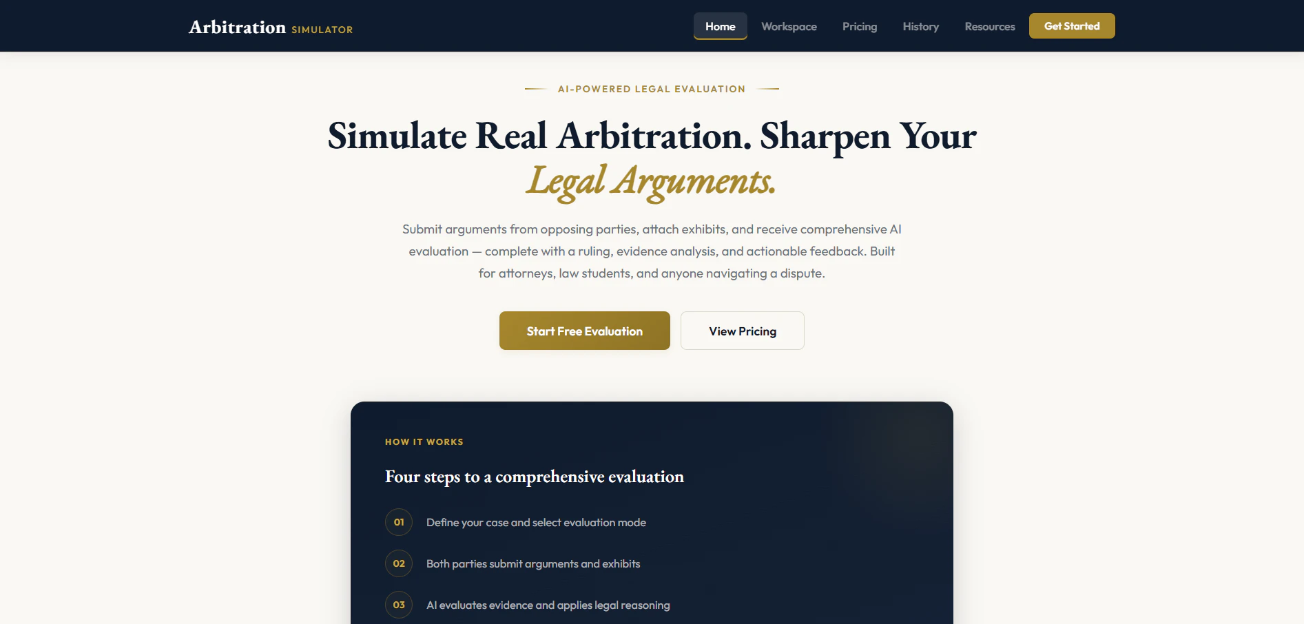 ArbitrationSimulator.com logo
