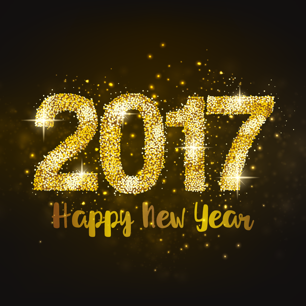Happy New Year Photo Greeting Stickers for iMessage