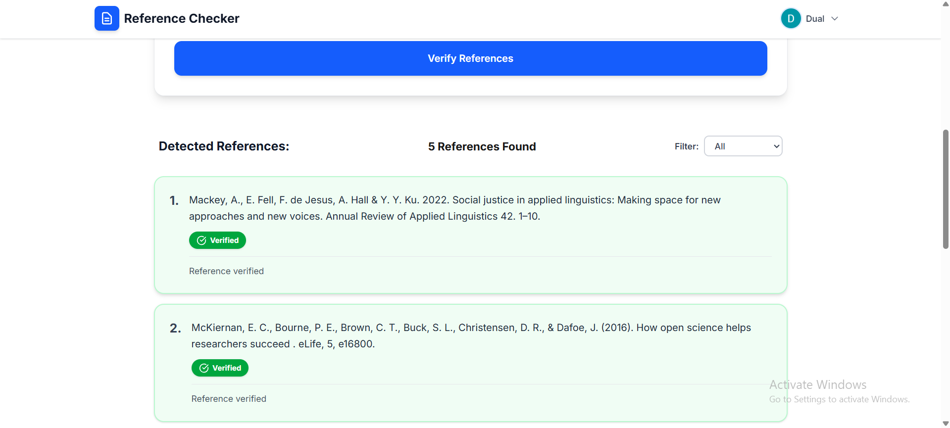 Reference Checker gallery image