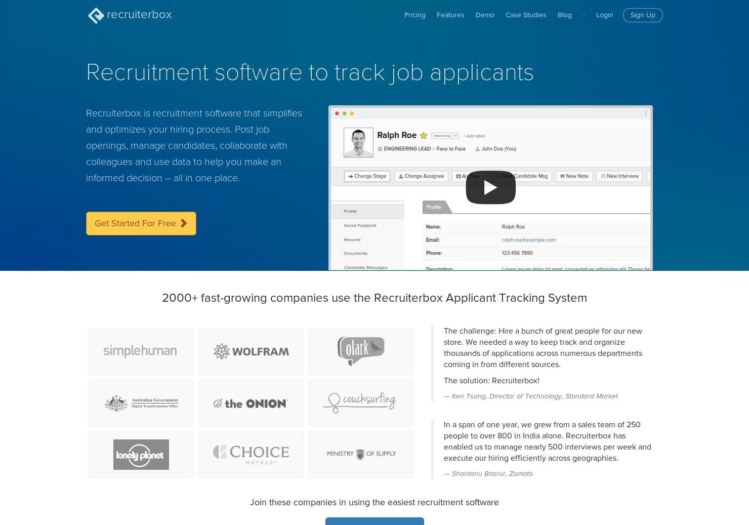 Recruiterbox gallery image