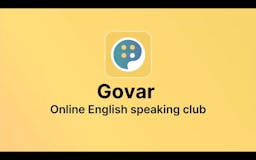 Govar – free English speaking club media 1