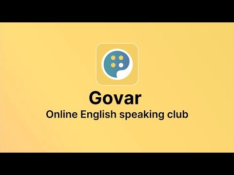 startuptile Govar-Practice speaking English with people from other countries