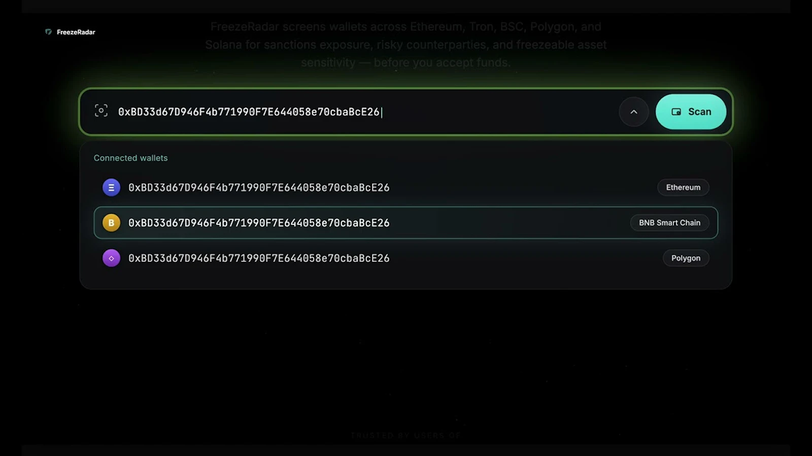 Freeze Radar screenshot 1 (video preview)