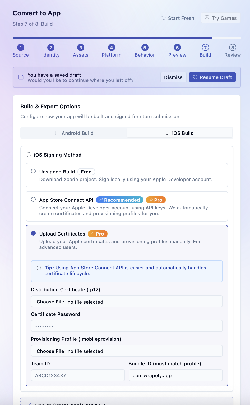 Wrapely - Screenshot 5 showing product features and functionality