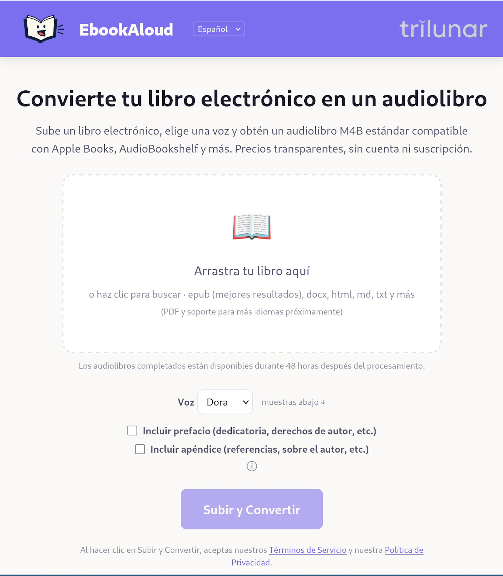 EbookAloud screenshot 3