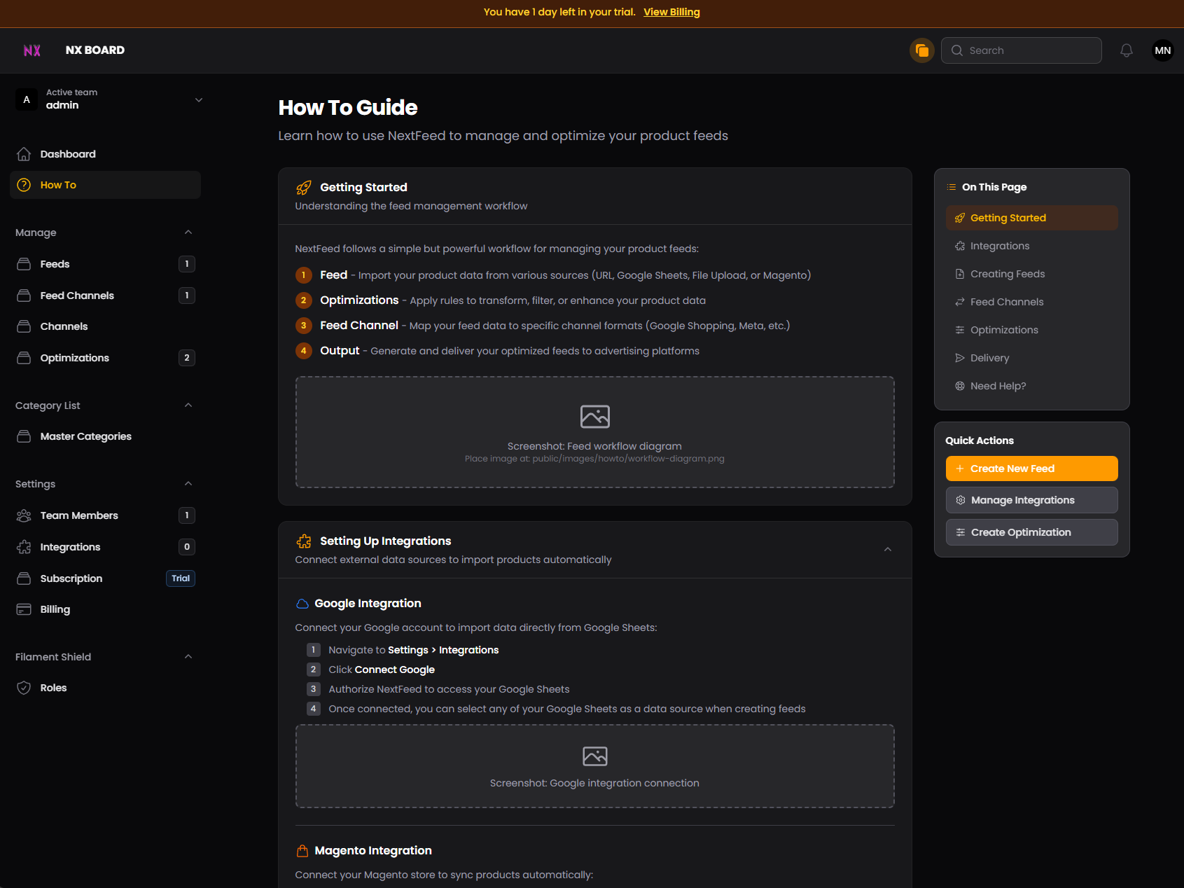 NextFeed - Screenshot 5 showing product features and functionality