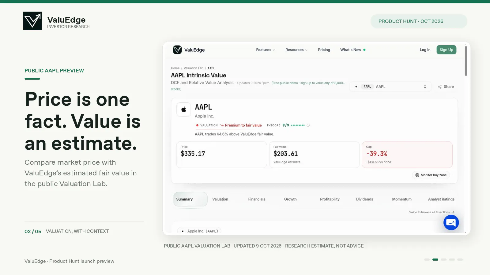ValuEdge screenshot 3