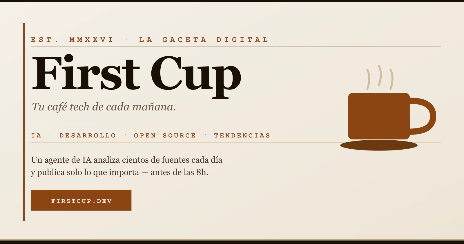 First Cup screenshot 1