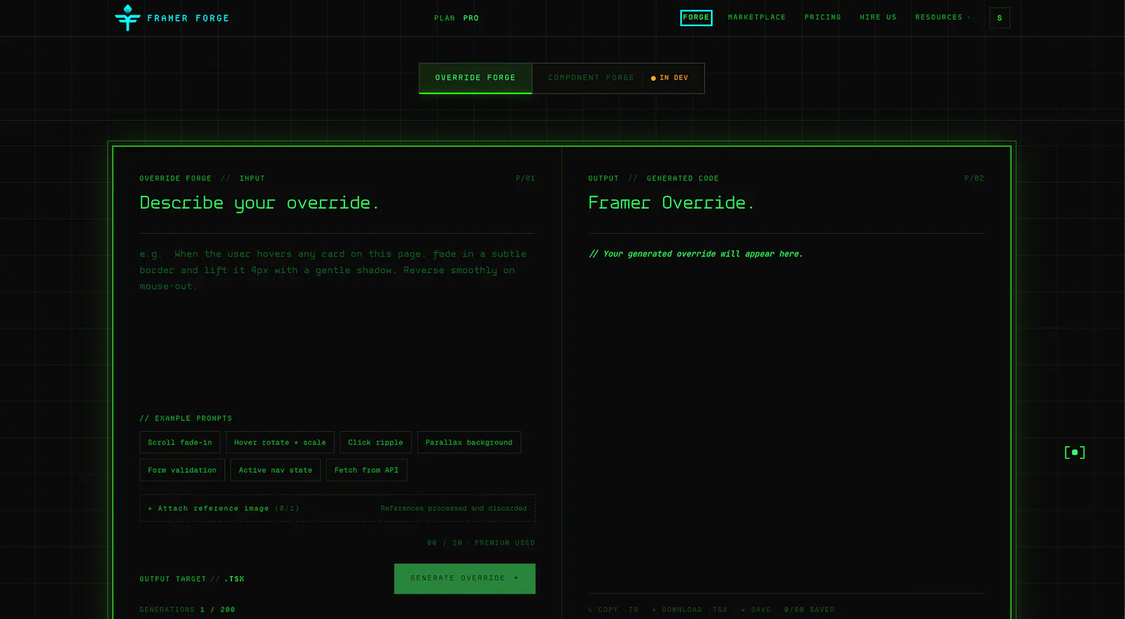 Framer Forge screenshot 10