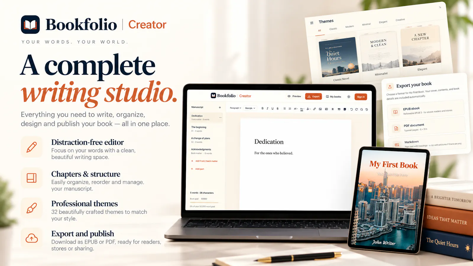 Bookfolio Creator screenshot 2