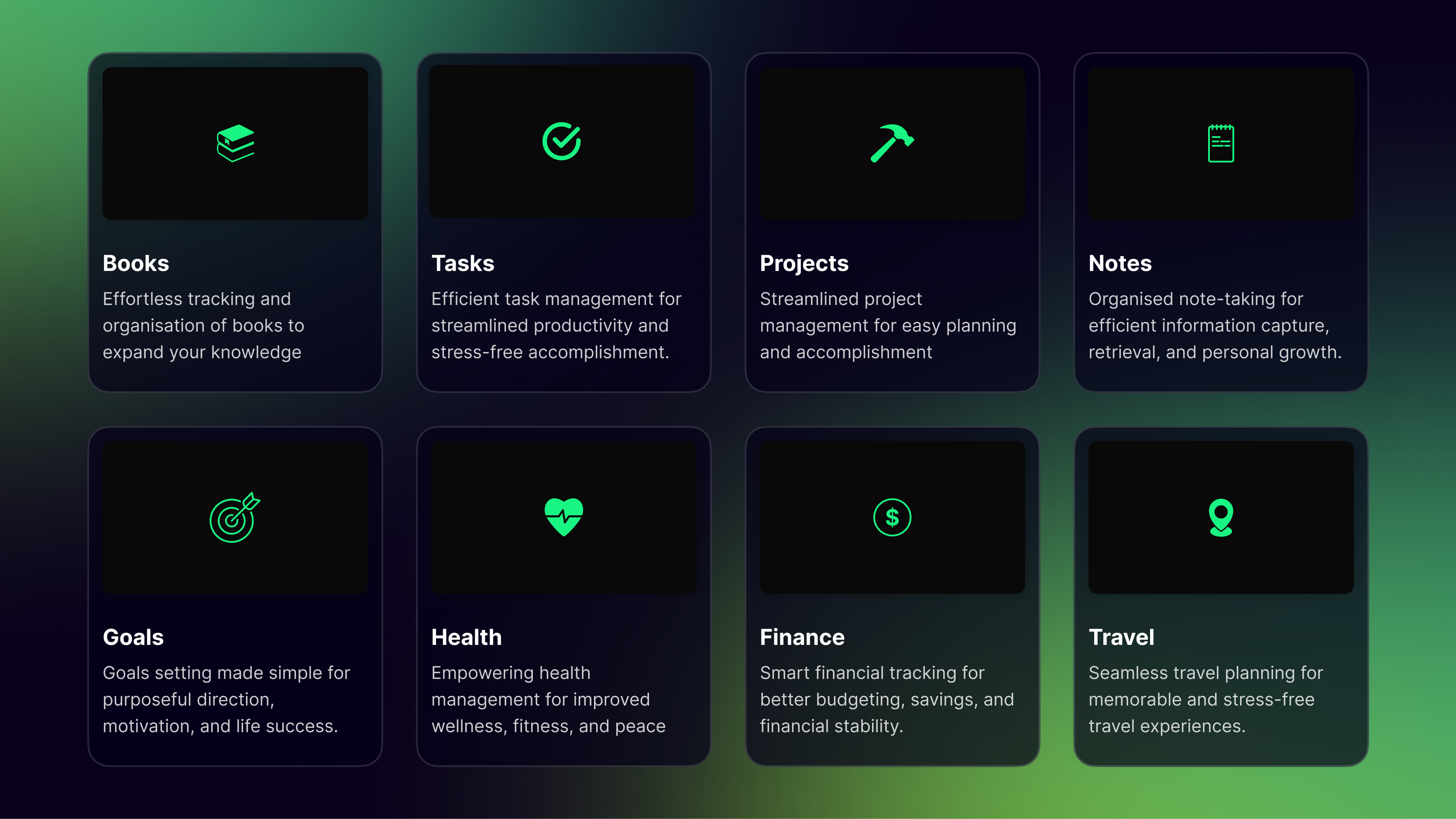 Second Brain Notion Template gallery image