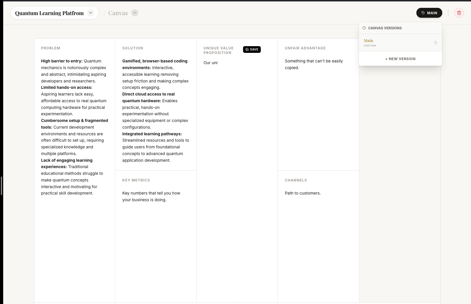 PillarOS - Screenshot 4 showing product features and functionality