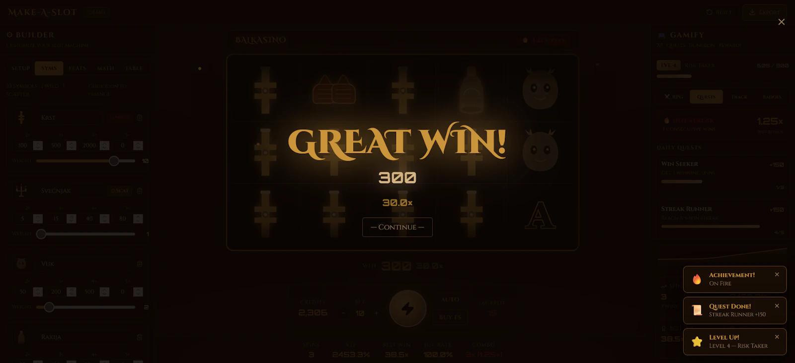 Make-A-Slot screenshot 3
