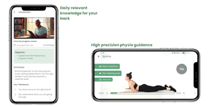 Healactively back wellness app gallery image