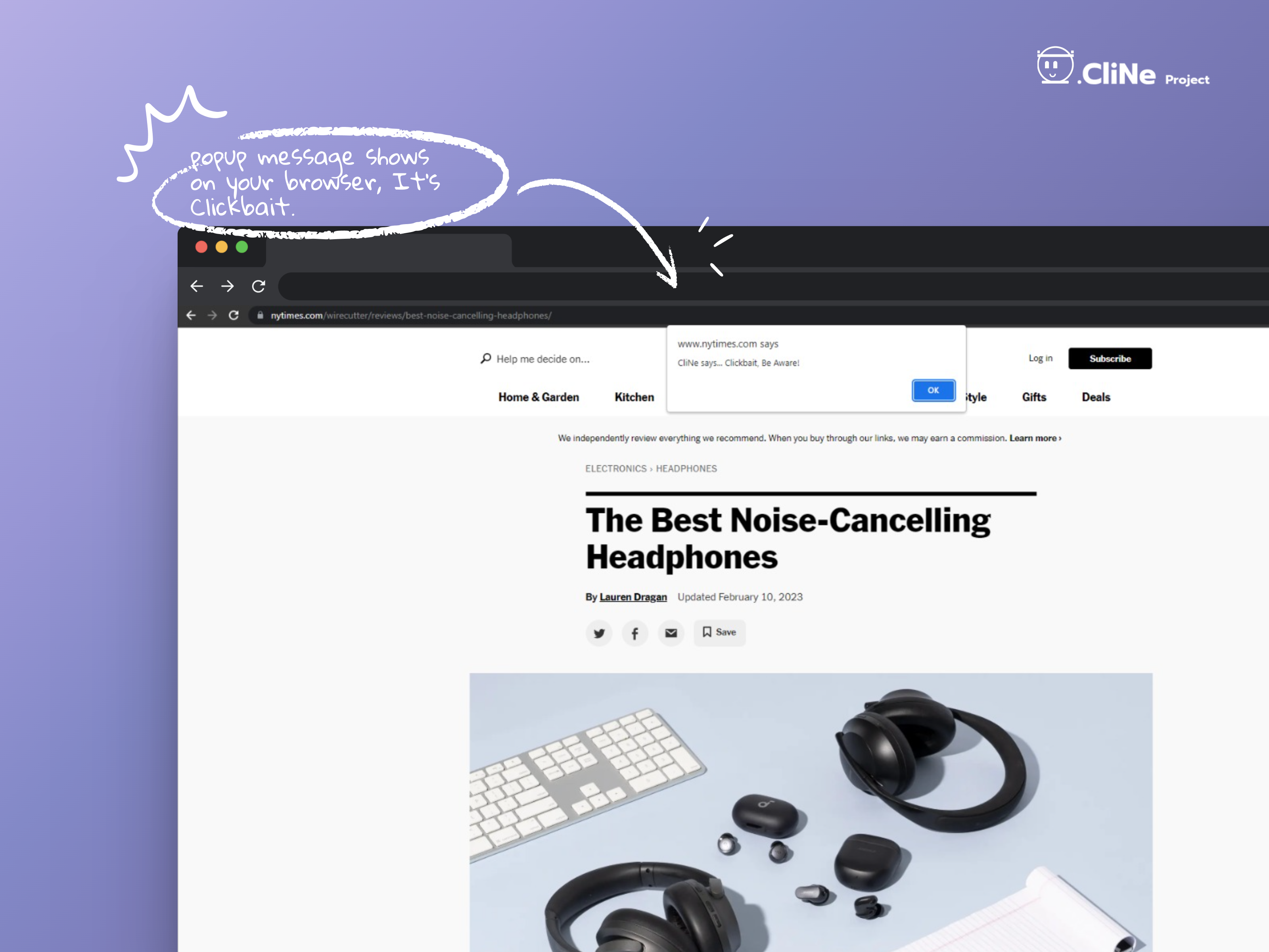 Cline - Clickbait News Detector media 5