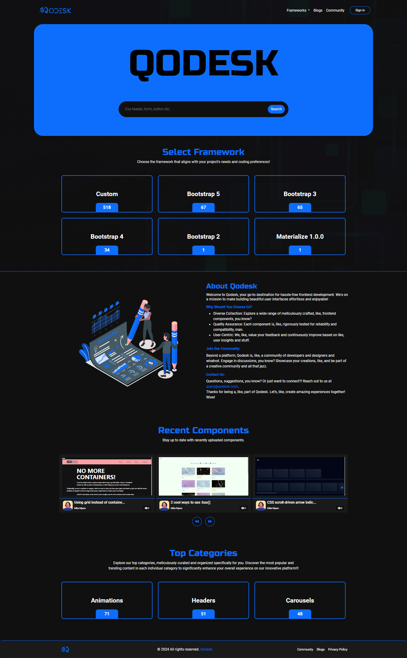 Qodesk - Entwicklungsumgebung für Frontend -Entwickler Medien 1