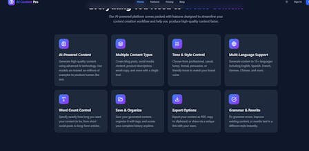 AI Content Generator SaaS Kit gallery image
