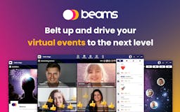 Beams Virtual Event Platform media 2