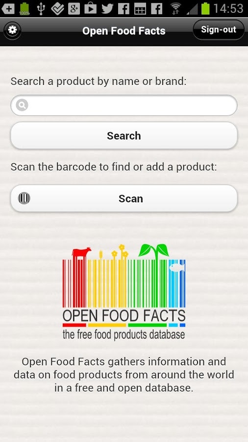 Open Food Facts gallery image