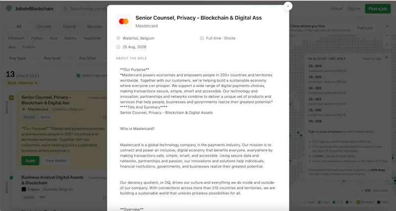 Simply jobs board screenshot 2
