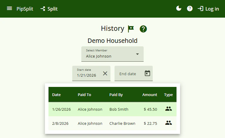 PipSplit screenshot 3