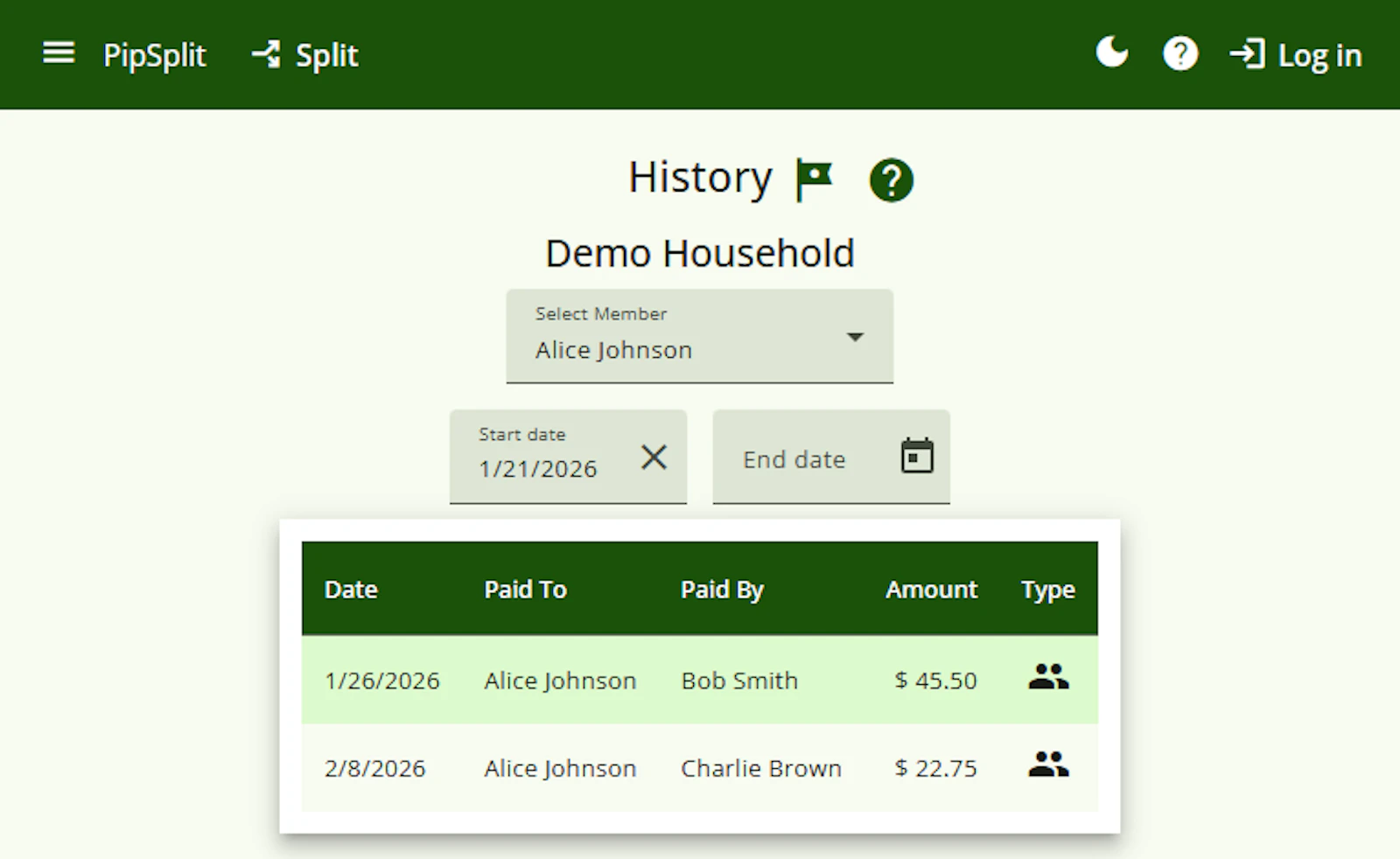PipSplit screenshot 4