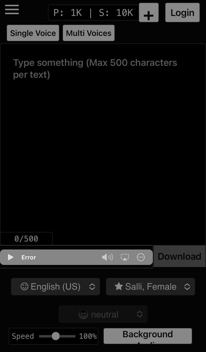 Texttovoice.online - 带有现实的变形和情感的免费TT。媒体1