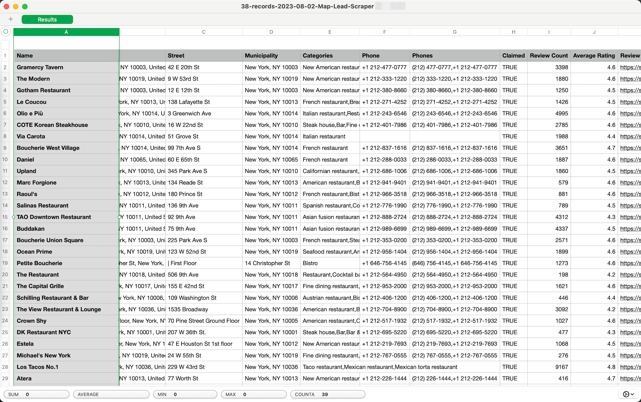 Media Freemapsscraper - Mudah digunakan pengikis peta percuma 1