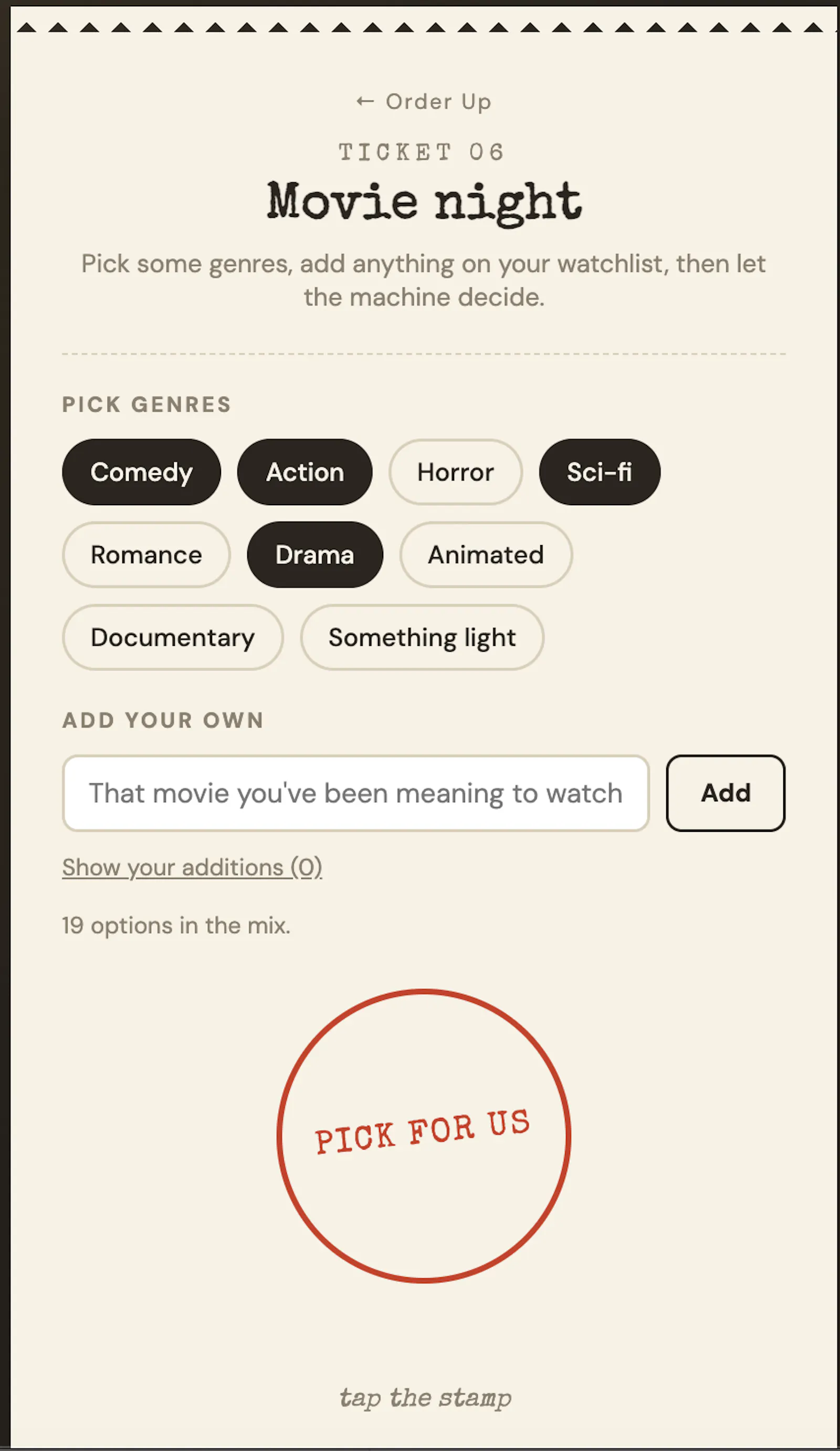 Order Up screenshot 1
