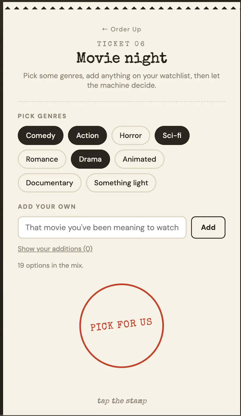 Order Up screenshot 1
