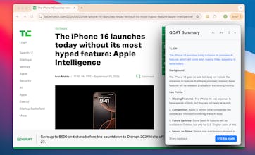 GOAT AI gallery image