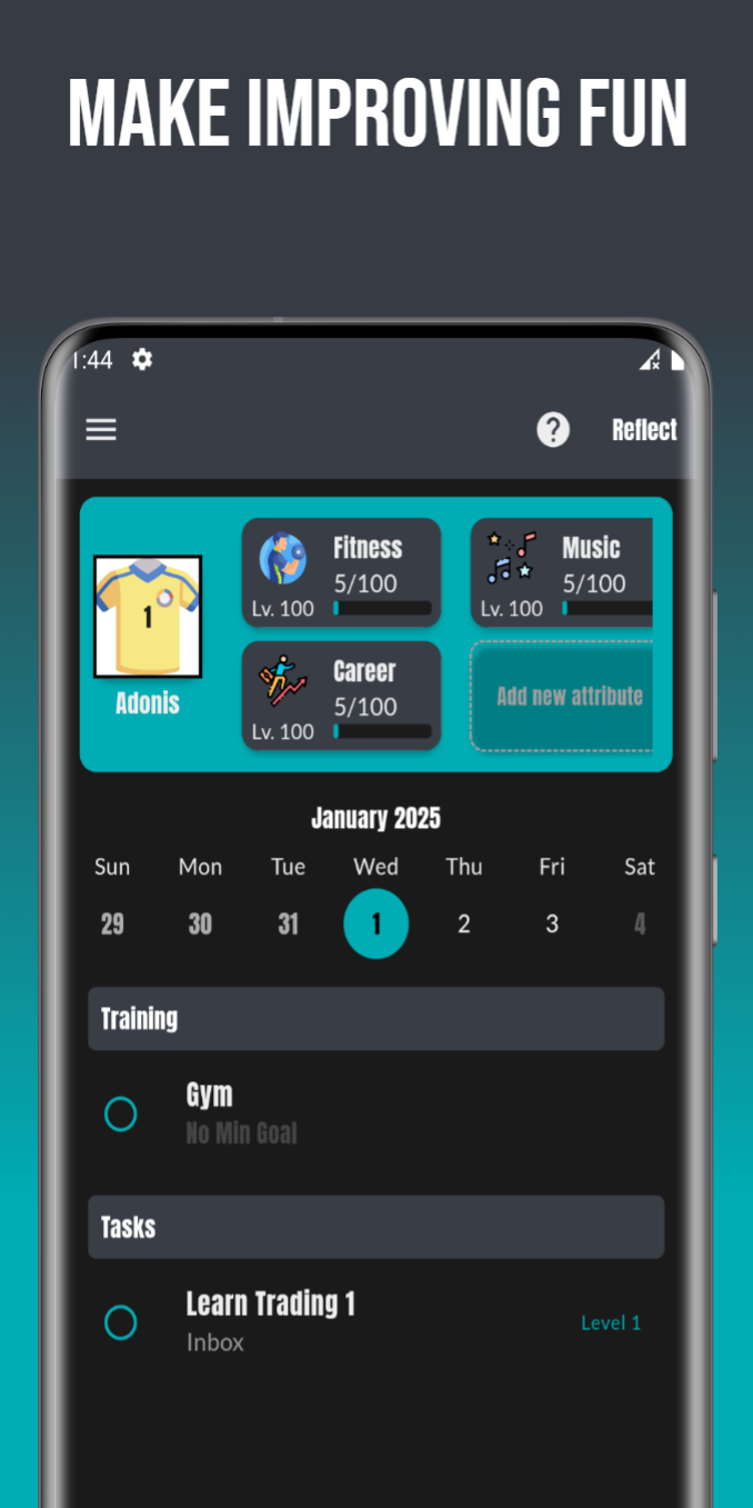 Obiettivo del portiere, tracker e pianificatore media 2