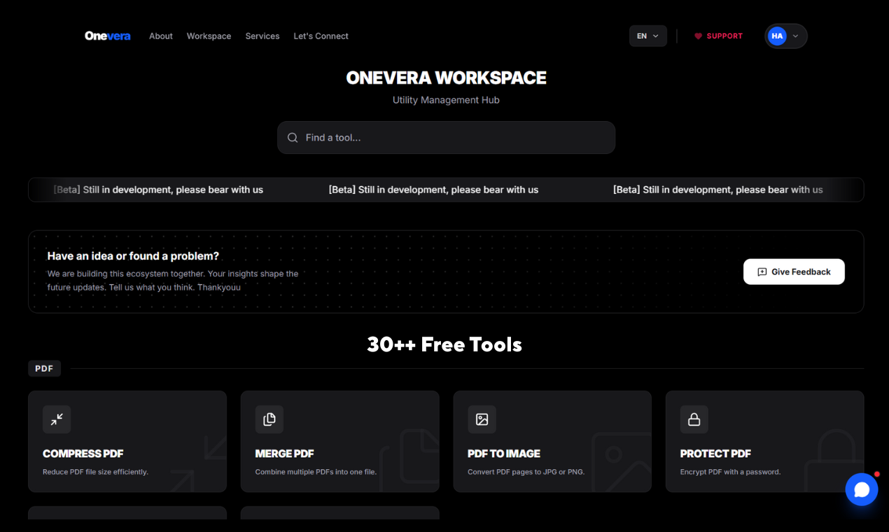 Onevera - Screenshot 4 showing product features and functionality