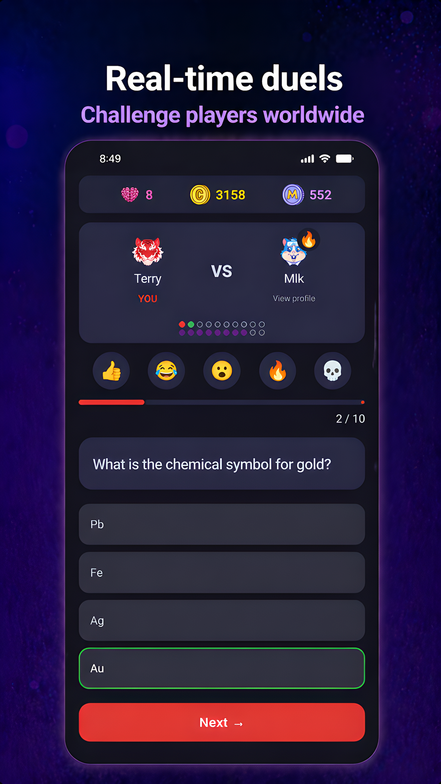 Mentium: AI Trivia & Quiz Game gallery image