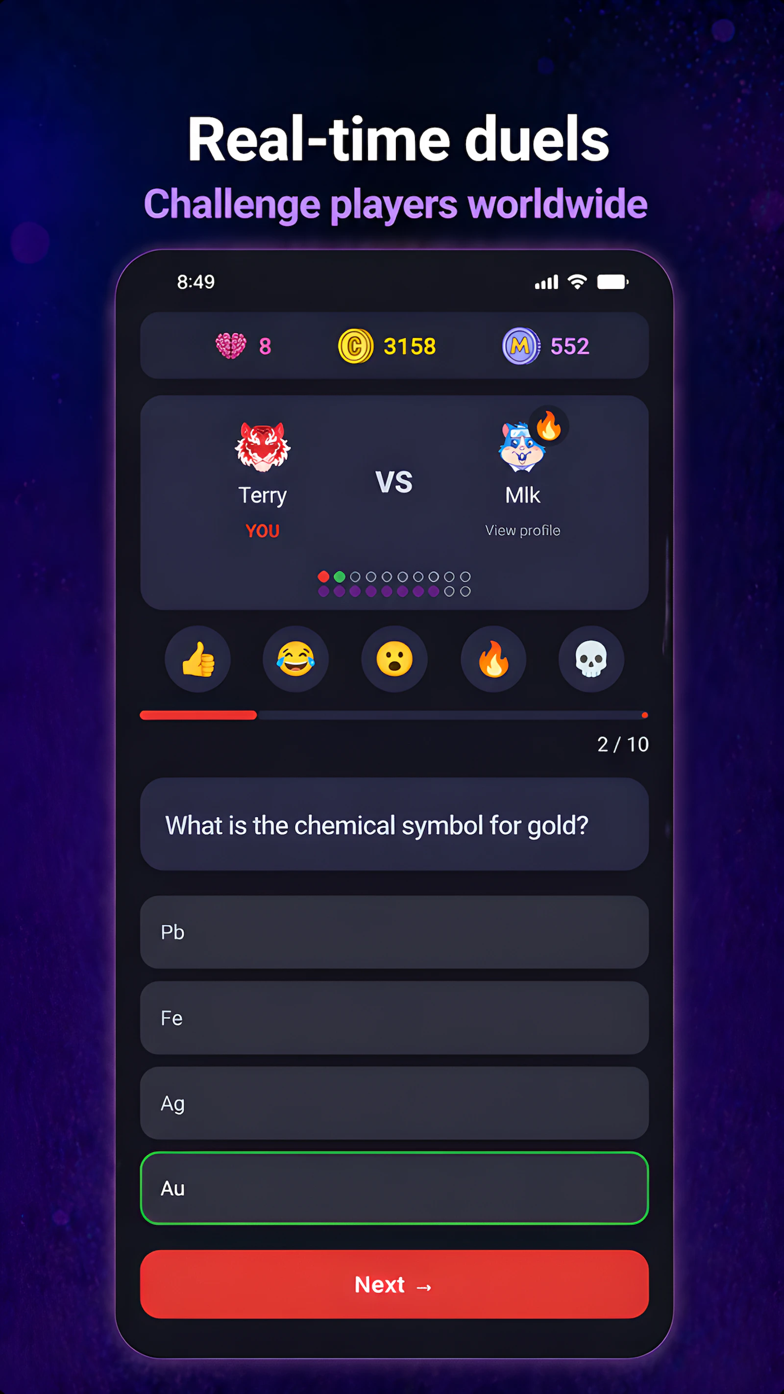 Mentium: AI Trivia & Quiz Game screenshot 7