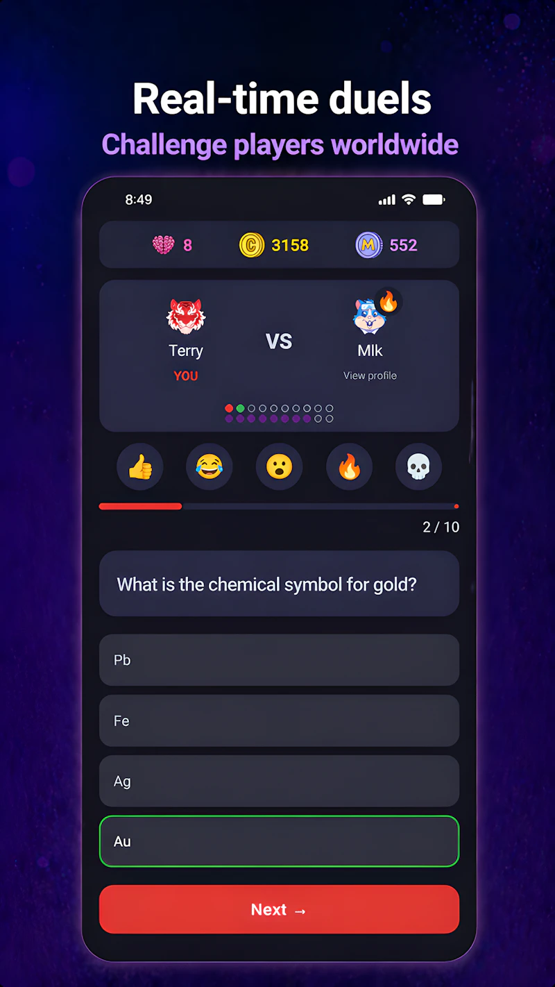Mentium: AI Trivia & Quiz Game screenshot 7