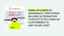Signup Links by Wingback