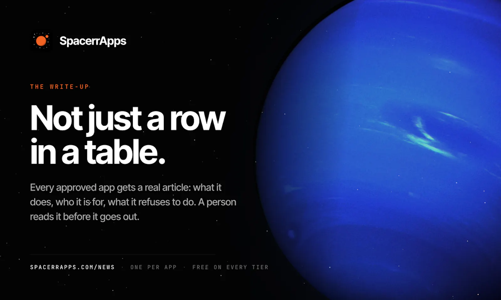 SpacerrApps screenshot 4