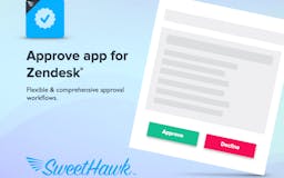 Approve app for Zendesk media 1